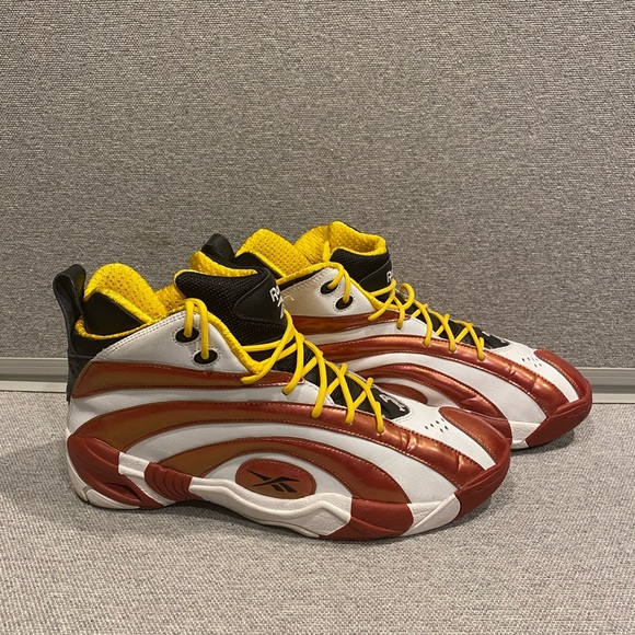 Reebok Shaqnosis OG Men\'s Metallic Red and White Athletic Shoes main image 6